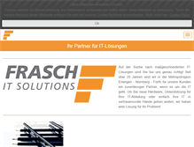 Tablet Screenshot of frasch.de